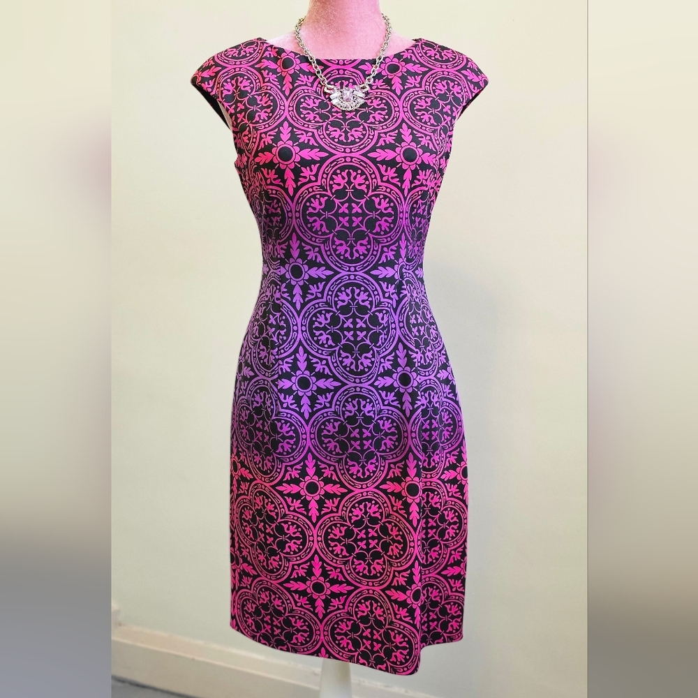 Maggy London shift style dress, size 4.